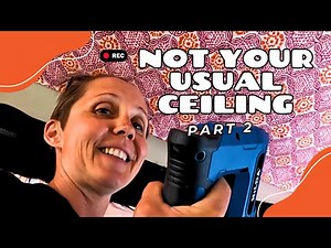 How I Installed a Boho Fabric Ceiling in my Campervan (Part 2)