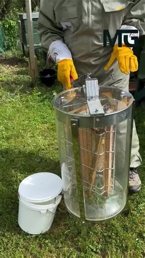 4.9K views · 60 reactions | Manual Honey Extractor with Transparent Design | Modern Gadgets | Facebook