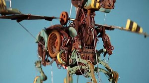 See artist Keith Newstead's Pegasus up close. Curious Contraptions is November 17 until January 29: http://explo.me/uPqc306khJc | Exploratorium