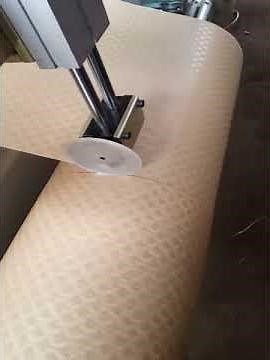 insulation paper folding machine with slitting device