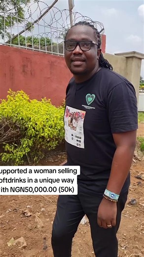 Supporting a Woman Selling Soft Drinks with 50,000 NGN