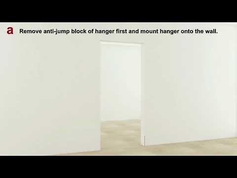 Ghost Concealed Soft Close Sliding Barn Door Track