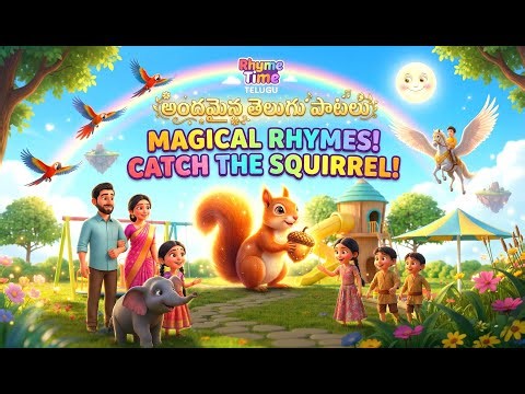 Vol4 | Top3 Telugu Rhymes for Children | Non-Stop 3D Songs | telugu rhymes for babies