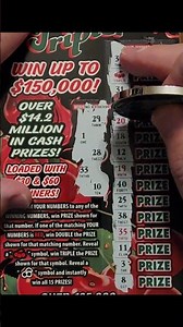 TRIPLE CHERRIES for PROFIT! 🍒 Red Cherry Tripler Lottery Scratch Off Ticket! 💰 #lottery #winner