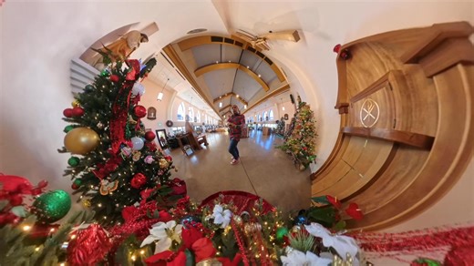 Night of silence to a glorious morning... Music by Keola Beamer - Away in a Manger Copyright: Hawaiian Christmas ℗ 2000 Dancing Cat Composer: Keola Beamer | St. Michael the Archangel Church - Unofficial