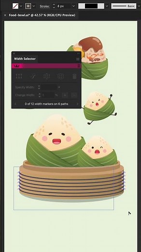 Create variable stroke widths in Illustrator!