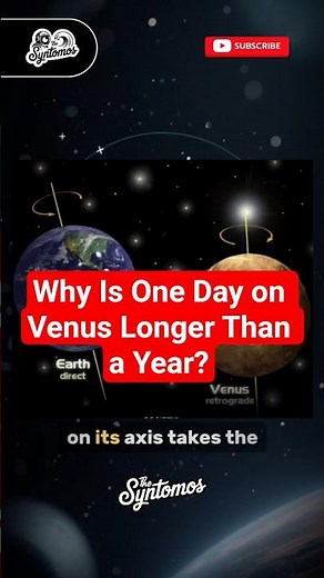 Venus: The Planet Where Time Stands Still