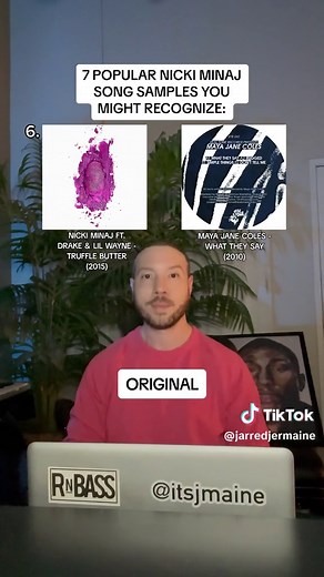 7 popular Nicki Minaj song samples you might recognize #nickiminaj #sample #samples #music #nicki