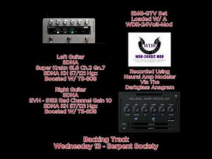 Neural Amp Modeler One Take Guitar Cover Via Darkglass Anagram (Wednesday 13 - Serpent Society)