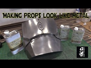 How to use Metal Veneers Paint (Paint that looks like metal)