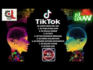 DJ TIK TOK VIRAL TERBARU 2020 REMIX IN 8D 🎶🎶🎧USE HEADPHONE (PIJAT OTAK) FULL BASS SLOW