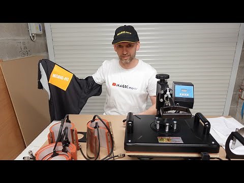 I personalize t-shirts myself using the SHUOHAO 15 in 1 heat press (vinyl flex)