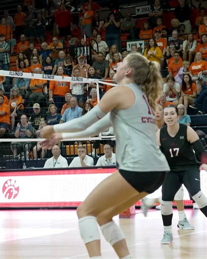 Iowa State Volleyball on Reels