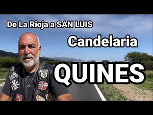 Who | Candelaria | San Luis | on a motorcycle in Argentina