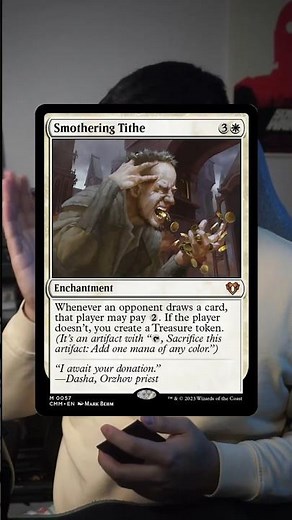 The Ultimate Smothering Tithe Combo - Faerie Mastermind | Magic: The Gathering | #mtg #shorts #combo