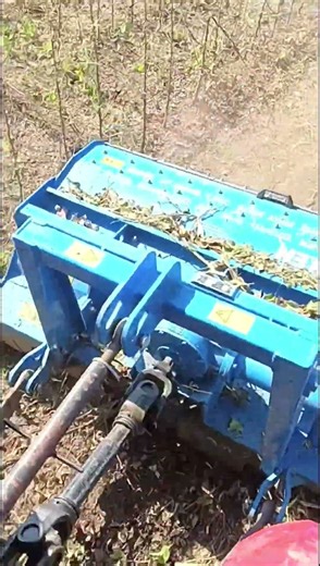 Mulcher machine for convert our crop residue into fertilizer