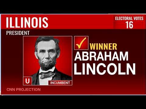 1864 Election Night | Abraham Lincoln vs. George B. McClellan