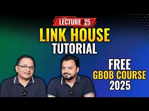 Link House Tutorial | GBOB Free Course Lecture#25 | Guest Posting Full Course by Shahzad Ahmad Mirza