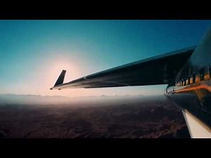Facebook's solar powered drone 'Aquila' - first flight