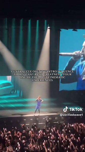 Central Cee's Cinematic Tour Opening Performance