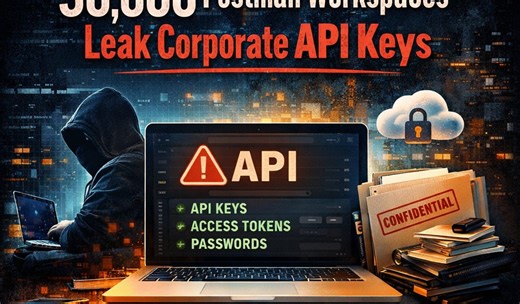 30,000 Postman Workspaces Leak Corporate API Keys