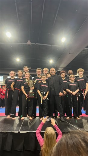 What you didn’t see: the hours of practice, bruises, sweat, and teamwork. What you DID see: a 5-minute XMA performance packed with weapons, board breaks, flips, and absolute passion. So proud of our Demo Team for bringing home FIRST PLACE! 🥇❤️ | Master Khechen's Martial Arts Academy - Buffalo