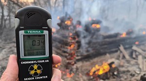 Forest fire breaks out near Chernobyl nuclear accident site, radiation levels see spike