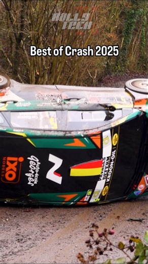 58 reactions | Best of Crash 2025 - the next best of for this year is about crashes. Mixed content from Rallys and Rallycross. A lot has happened this year! #rally #rallycross #crashes | Rally-X-Tech | Facebook