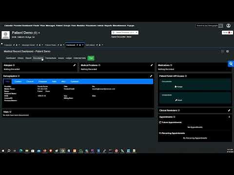 How to Upload a Patient Image to the Chart | OpenEMR Patient Photograph Tutorial