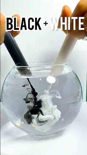 Color mixing Black and White #colorscope #black #white #amazing