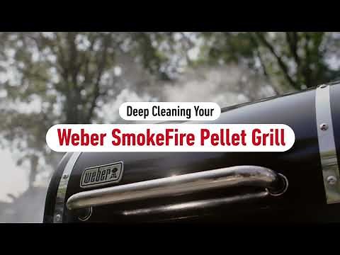 How To Deep Clean Your SmokeFire Grill | Weber Grills