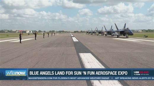 Blue Angels land in Lakeland