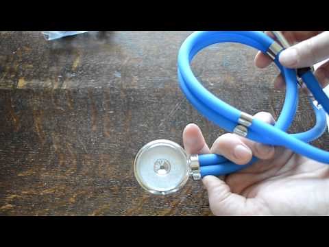 Stethoscope Blue tube Sprague Rappaport demonstration