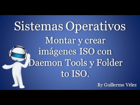 Como montar y crear imagenes ISO con Daemon Tools y Folder to ISO