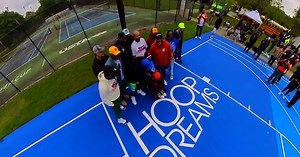 New Chicago community basketball court dedicated as "Hoop Dreams" turns 30