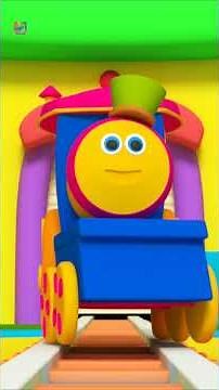 Bob The Train เพลงครอบครัวนิ้วมือ #Shorts #Music #Funny #FingerFamily #Reels #Bobthetrain