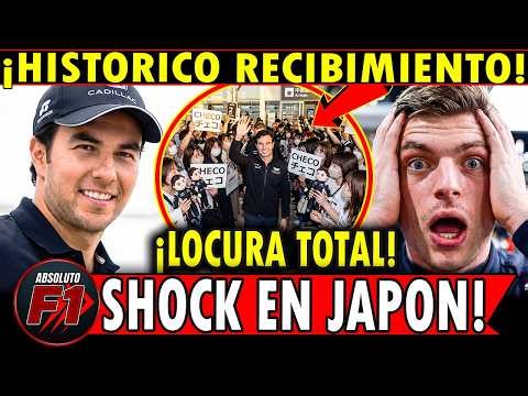 🔥CHECO PÉREZ sparks MADNESS in JAPAN: the HISTORIC WELCOME that LEFT EVERYONE SPEECHLESS 🇲🇽