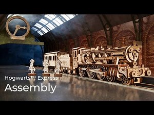 Ugears Hogwarts™ Express Assembly Video | English Subtitles
