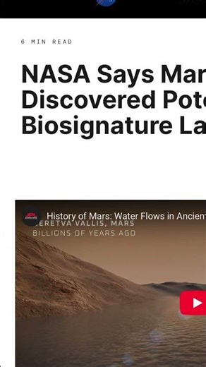 Aliens on Mars? Scary Evidence Exists in Story