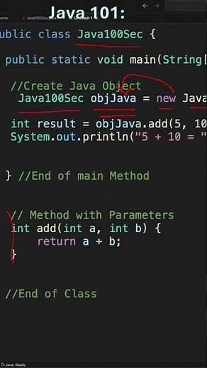 Java 101: How to Create Objects in JAVA #java #javaprograamming #javatutorial