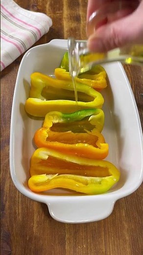Baked peppers stuffed with tuna and potatoes #ilcaldosaporedelsud