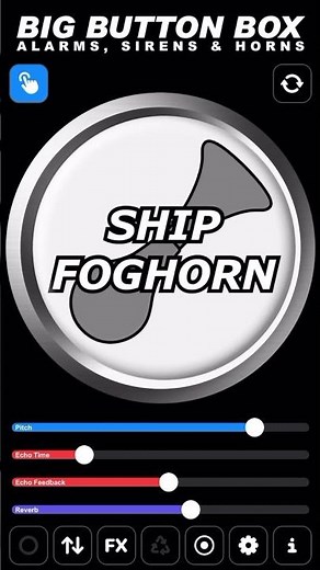Ship Foghorn Sound Effect - from Big Button Box: Alarms, Sirens & Horns