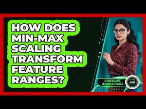 How Does Min-Max Scaling Transform Feature Ranges?