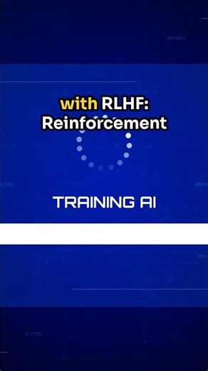 RLHF Explained 🤖 Why AI is so polite | How Humans Teach AI to Behave #AI #RLHF #machinelearning