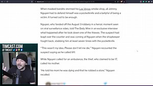 Vegas Store Owner Who Went FULL PUNISHER On Robber Speaks Out, DeSantis Goes NUCLEAR On Woke Finance | Tim Pool