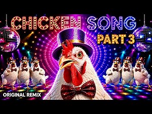 Chicken Song Part 3 (dj remix) The Hens, Rooster Dancing & Chicken Dance Song video 2025 #3