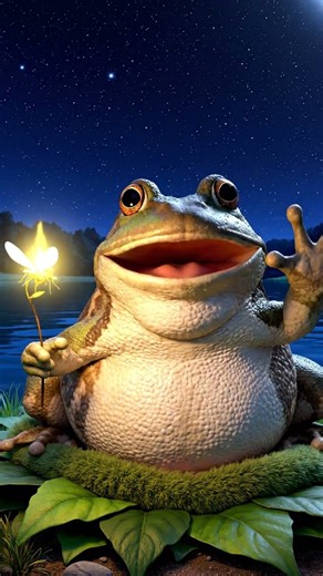 Good Night from the Happiest Frog 🌙🐸💤