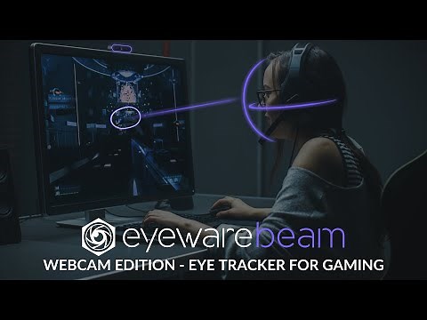 Beam Eye Tracker by Eyeware - Webcam Eye Tracker For Gaming, Recording & Live Streams
