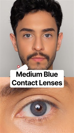 Oxford Blue by Dimple Color #contactlenses
