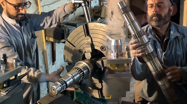 Heavy-Duty Machinery Revives a Transmission Counter Shaft